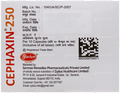 Cephaxin 250 Capsule 10 Cephaxin 250 Capsule 10